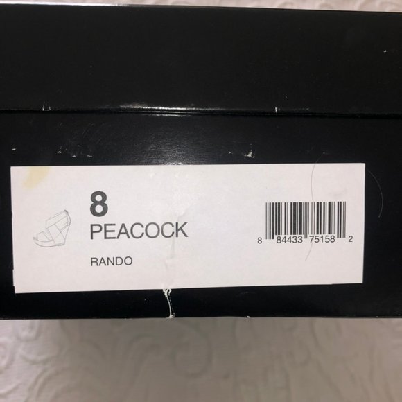 BCBG RANDO Platform Wedge Heel Sandal Teal Fabric Jute Trim Back Zip Sexy 8 - Picture 12 of 13